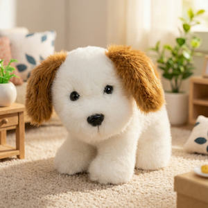 Toptan Sevimli Köpek Yavrusu Peluş Oyuncak Teddy Köpek Bebek Dolgulu Hayvan Oyuncakları Promosyon Hediyesi Özel Hayvan Peluşları - Product Image 1