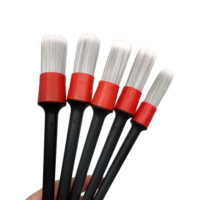 Outil de nettoyage de voiture professionnel multifonction 5 pièces de haute qualité brosses de lavage de voiture pour la beauté de la voiture