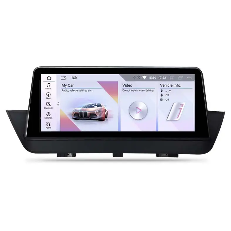 YZG-Radio con GPS para coche, reproductor Multimedia con Android, pantalla antideslumbrante de 10,25 pulgadas, 4G, para BMW X1, E84, Europa, 2010