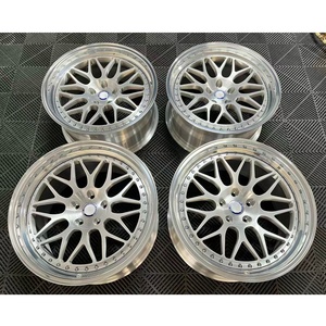Juego de 2 Ruedas de Aleación Forjada Clásicas <span class=keywords><strong>300</strong></span> con Acabado Pulido Personalizado 5x112 5x114.3 5x120 para <span class=keywords><strong>BMW</strong></span> Mercedes Tesla Mustang - Product Image 3