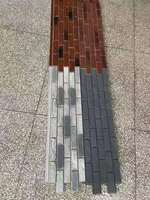 Carreaux en argile promotionnels à bon prix OEM Revêtement en briques décoratif pour murs extérieurs Revêtement en pierre plaqué pour matériaux de construction
