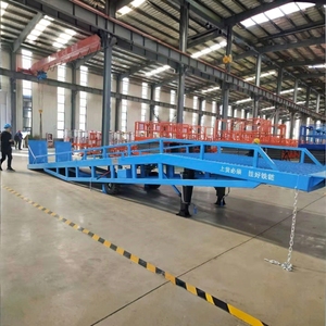 Mobile Boarding Bridge kontainer bongkar muat Platform Forklift truk untuk memanjat tangga kontainer mengangkat kemiringan - Product Image 2