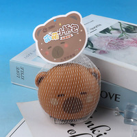 Jouet Squishy Capybara en Gros Anti-Stress, Jouet Sensoriel à Pincer, Décompression Capybara, Jouet Promotionnel à Presser, Cadeau