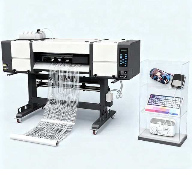 Xp600 A1 DTF Printer New Automatic Epson Compatible T-Shirt & Sticker Printing Machine with DTF Ink Powder Oven 1 Year Warranty
