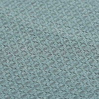 Tissu d'ameublement minimaliste 100% polyester, teint en fil, chenille jacquard tricoté, respirant, occultant, ignifuge, personnalisé pour filles