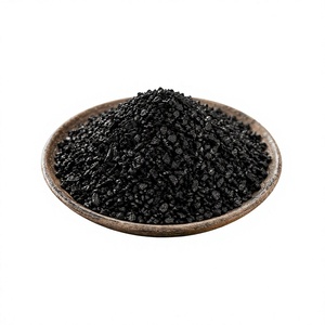 Granulés de charbon actif de coque de noix de coco à forte adsorption Krclean, sac de 100 kg, média adsorbant chimique pour le traitement de l'eau - Product Image 1