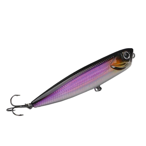 Floating Pencil Fishing Lure Plastic Hard Bait with <b>Hooks</b> for Lake & Carp Fishing OEM Manufacturer - Product Image 1