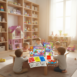 ชุดมอนสเตอร์สีโป๊วที่ปลอดภัยสำหรับเด็กอุปกรณ์สำหรับทำสีโป๊ว - Product Image 1