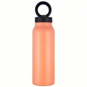 Thermos en acier inoxydable à double paroi de 24 oz, écologique, sans BPA, avec couvercle magnétique et support pour téléphone, très vendu - Product Image 2