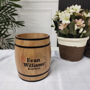 Dễ Thương <span class=keywords><strong>Mini</strong></span> Gỗ Cà Phê Đậu Lưu Trữ Bao Bì Quà Tặng Thùng Bằng Gỗ Thùng Cổ Gỗ Thùng - Product Image 5