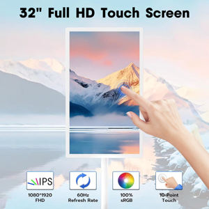 Pantalla Táctil de 32 Pulgadas 1920x1080 con Android 13 para Señalización Digital Interior, SDK, 8GB/128GB de Almacenamiento, Publicidad en Comercios, Texto y Animación - Product Image 5