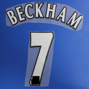 วัสดุกำมะหยี่ PREMIER 1996-07 FLOCK Soccer beckham ronaldo Henry <span class=keywords><strong>Bergkamp</strong></span> shearer Cantona ปั๊มหมายเลข - Product Image 1