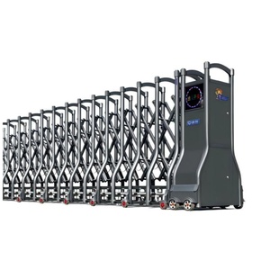 Portail coulissant automatique rétractable en acier inoxydable pour allée, salle de sport, extérieur, usine, école - Durable - Vente chaude - Product Image 6