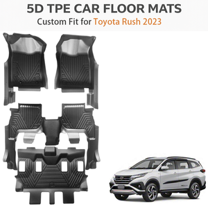 Custom Fit TPE <b>Car</b> Floor <b>Mats</b> for <b>Toyota</b> Rush 2023 | All Weather Waterproof Floor Liners Full Set OEM Factory - Product Image 2