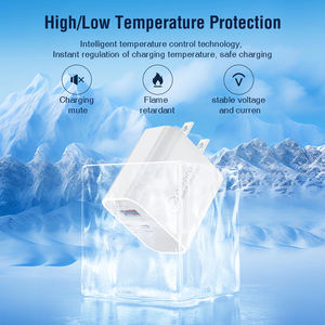 En Stock en EE. UU. Cargador de Pared QC3.0 con Enchufe <span class=keywords><strong>USB</strong></span> C de 20W, Puerto Dual de Carga Rápida, Adaptador PD Tipo C y <span class=keywords><strong>USB</strong></span> - Product Image 6