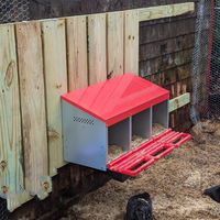 Accessoires pour poulets, nichoir pour poules, nichoirs pour poules avec récupération des œufs