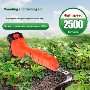 Outils de jardinage domestique sans fil Désherbeur de sol électrique <span class=keywords><strong>à</strong></span> main <span class=keywords><strong>Batterie</strong></span> au lithium DIY Cultivateur de jardin pour la plantation de pots de fleurs OEM - Product Image 3