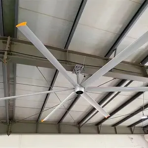 AMCLING 8ft 12ft 24ft 7300mm Energy Saving High Speed Low Volume Industrial AC Motor Ceiling Fan