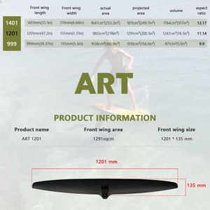 Ala Idrofoil ART 1201 in Carbonio per Acque Offshore, Riders di Livello Intermedio, Sollevamento Rapido, Lunga Distanza, Controllo Stabile, AXIS - Product Image 2