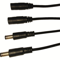 Fabricants professionnels, prix bas, câble de connecteur DC5521 12V en cuivre, mâle vers femelle