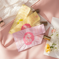 Sachet personnalisé 4g de mascara et de brillant à lèvres, sachet d'échantillon de crème BB, pochette de bec de buse en aluminium cosmétique