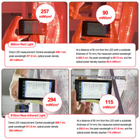 Cama Inteligente de Terapia de Luz Roja de Cuerpo Completo con Pantalla Táctil, 1280 LED, 260mW/cm², para Bienestar y Recuperación en el Hogar