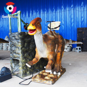 2019 zoológico Dareway paseo en Material respetuoso del medio ambiente dinosaurio parque de juegos para la venta - Product Image 3