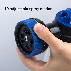 Hoge Kwaliteit 10 Patronen Tuinslang Zeepmondstuk Waterspuitpistool Plastic Tuinschuim Waterpistool - Product Image 6