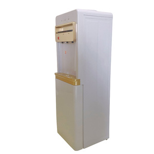 Water Dispenser Electronic Heating Compressor Cooling Standing Hot Cold Dual Use Office Home White Plastic <b>Top</b> <b>Load</b> YR 01 - Product Image 1