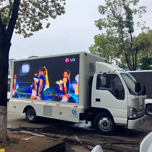 China fabricante <span class=keywords><strong>precio</strong></span> más bajo cartelera móvil para la venta 1SUZU o JAC JMC FOTON Dongfeng marca LED pantalla camión - Product Image 3