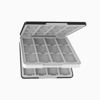 Boîte de rangement magnétique pour cartouches de jeu 48-en-1, étui de protection anti-chute pour cartes pour 3DS / DS Lite / DSi