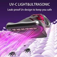 Aspirateur à main rechargeable UV anti-acariens 3 en 1 à forte aspiration pour nettoyage en profondeur, sans fil, pour matelas et maison