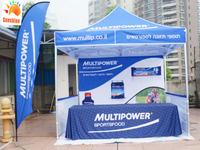 Sunshine Aluminium Spring Top Chapiteau Gazebo Publicité Tente d'événement pour l'extérieur
