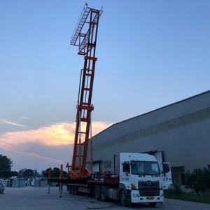 Safe Reliable Aerial Work Lifter with Complete Core Components PLC Gearbox Motor for High Rise Building Construction <b>Material</b> - Product Image 3
