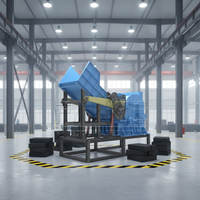Komplette Schrottmetall-Recyclinganlage Hochleistungs-Schreddersystem zur Motor-, Kupfer- und Aluminiumrückgewinnung