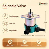 104-5155 Solenoid Pemutus Bahan Bakar 12V untuk Katup Penghenti Mesin Diesel Kubota V1205 V1505 V1305 D1105 D1005