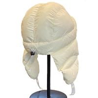 Chapeau de pilote en duvet matelassé unisexe d'extérieur personnalisé en usine chapeaux d'aviateur à oreillettes imperméables d'hiver
