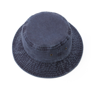 Chapeau Bob en Toile Lavée Unisexe à Large Bord Protection Solaire Respirant Quatre Saisons Pliable Circonférence de Tête 58-60cm - Product Image 4