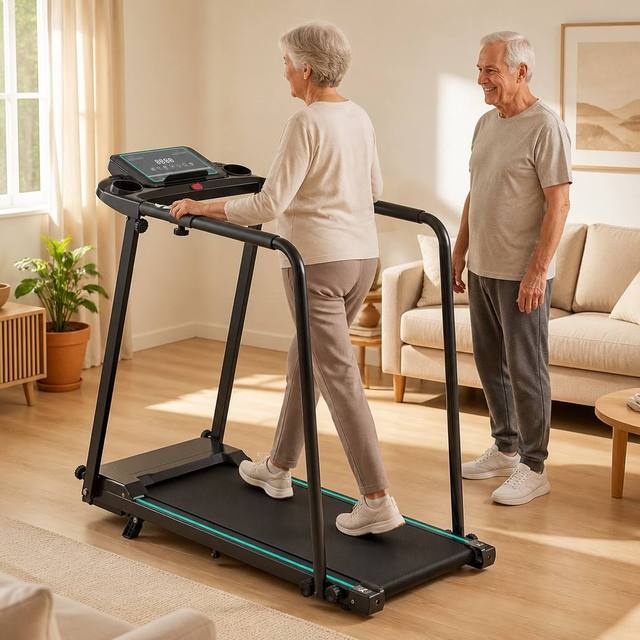 Motorized Foldable Electric Treadmill Running Machine With Led Screen Fitness Gym Body Running Electric Treadmill Machine