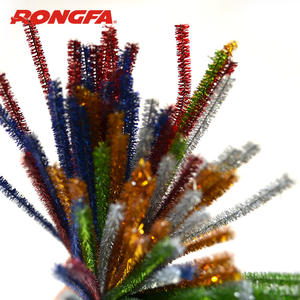 ألعاب تعليمية, ألعاب تعليمية ذاتية الصنع لعصا الشنيل ، أنابيب منظفة ، 30 سنتيمتر ، دعامات الشنيل - Product Image 5