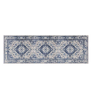 Alfombra Absorbente Antideslizante de Felpa Gruesa Estilo Étnico Rectangular Lavable con Base de TPR para Dormitorio y Sala de Estar - Product Image 1