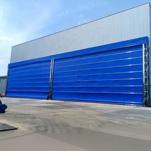 <span class=keywords><strong>Porte</strong></span> industrielle flexible à grande vitesse en tissu PVC, <span class=keywords><strong>porte</strong></span> à enroulement rapide pour entrepôt, usine, usage intensif - Product Image 2
