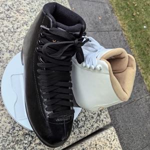 Bottes de patinage artistique sur <span class=keywords><strong>glace</strong></span> pour femmes de niveau moyen, dessus en cuir, lame en acier inoxydable - Product Image 6