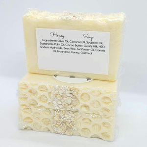 สบู่ข้าวโอ๊ต<span class=keywords><strong>นม</strong></span>แพะนมแพะทำมือสำหรับร่างกายใบหน้ามือสั่งติดฉลากตามสั่ง - Product Image 3