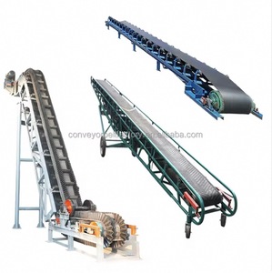 Convoyeur à rouleaux en caoutchouc pour l'exploitation minière, ligne de tri et d'emballage, machine antibactérienne, résistante à l'huile, vitesse réglable, haute qualité, alimentaire - Product Image 2