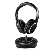 Casque sans fil TV RF 863 MHz à portée de 100 m, direct usine, YH998, transmetteur 3-en-1 pour casque TV avec station de charge, OPT RCA AUX Line-in