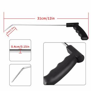 مجموعة أدوات ZR PDR الاحترافية لإصلاح انبعاجات السيارات بدون طلاء، 34 قطعة، قضبان دفع خطافية لإصلاح أضرار البرَد، طقم إزالة الانبعاجات، أدوات يدوية - Product Image 5