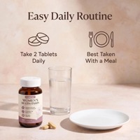 Comprimés multivitaminés pour femmes en marque privée avec vitamines A, B, D et magnésium pour le métabolisme énergétique et le soutien quotidien du bien-être