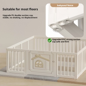 Parque de juegos para bebés de interior con puerta de casa, gran corral de juegos DIY para niños, área de actividades segura para niños pequeños para el hogar - Product Image 2