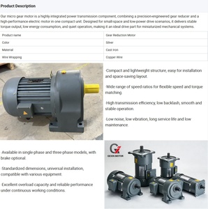 Motor de Inducción de Corriente Alterna Horizontal Monofásico/Trifásico de 380V 3000W 32mm 50Hz/60Hz - Product Image 3
